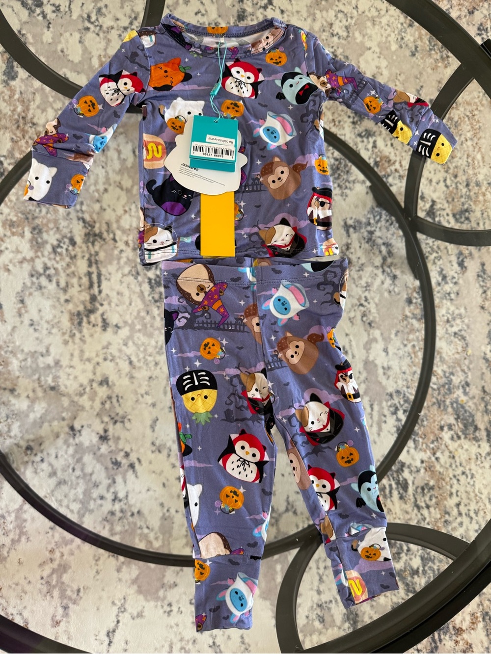 Posh Peanut Halloween Pajama Set 6-12 months